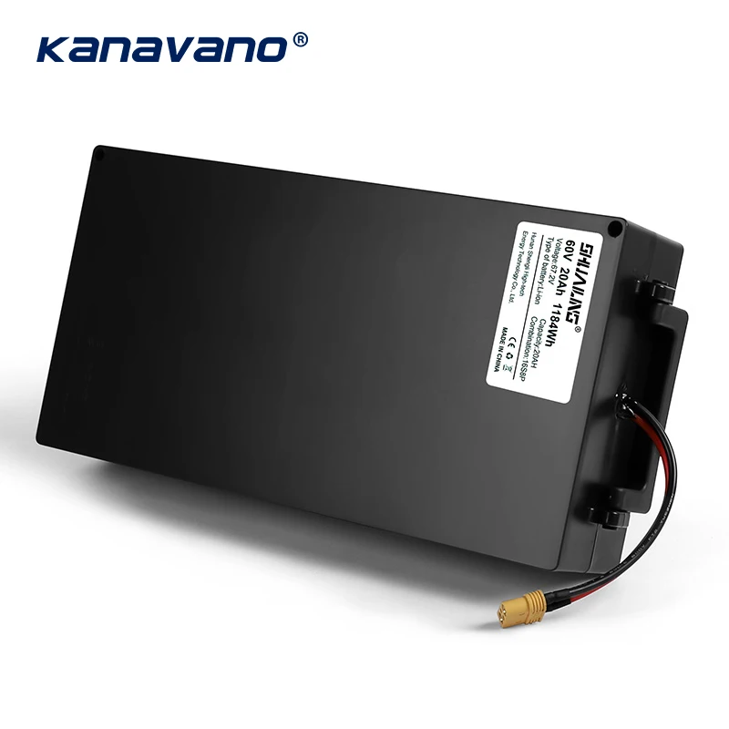 E-bike Battery 60V 12Ah 18650 li-ion battery pack 1500W BMS protection 30A Electric Scooter Citycoco
