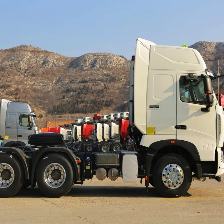 Diesel Power Large Displacement Sinotruk Howo Diesel New 6*4 Tractor Truck