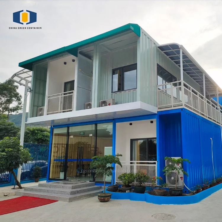 CGCH New Zealand Low Cost casas prefabricadas flat pack container house european container house