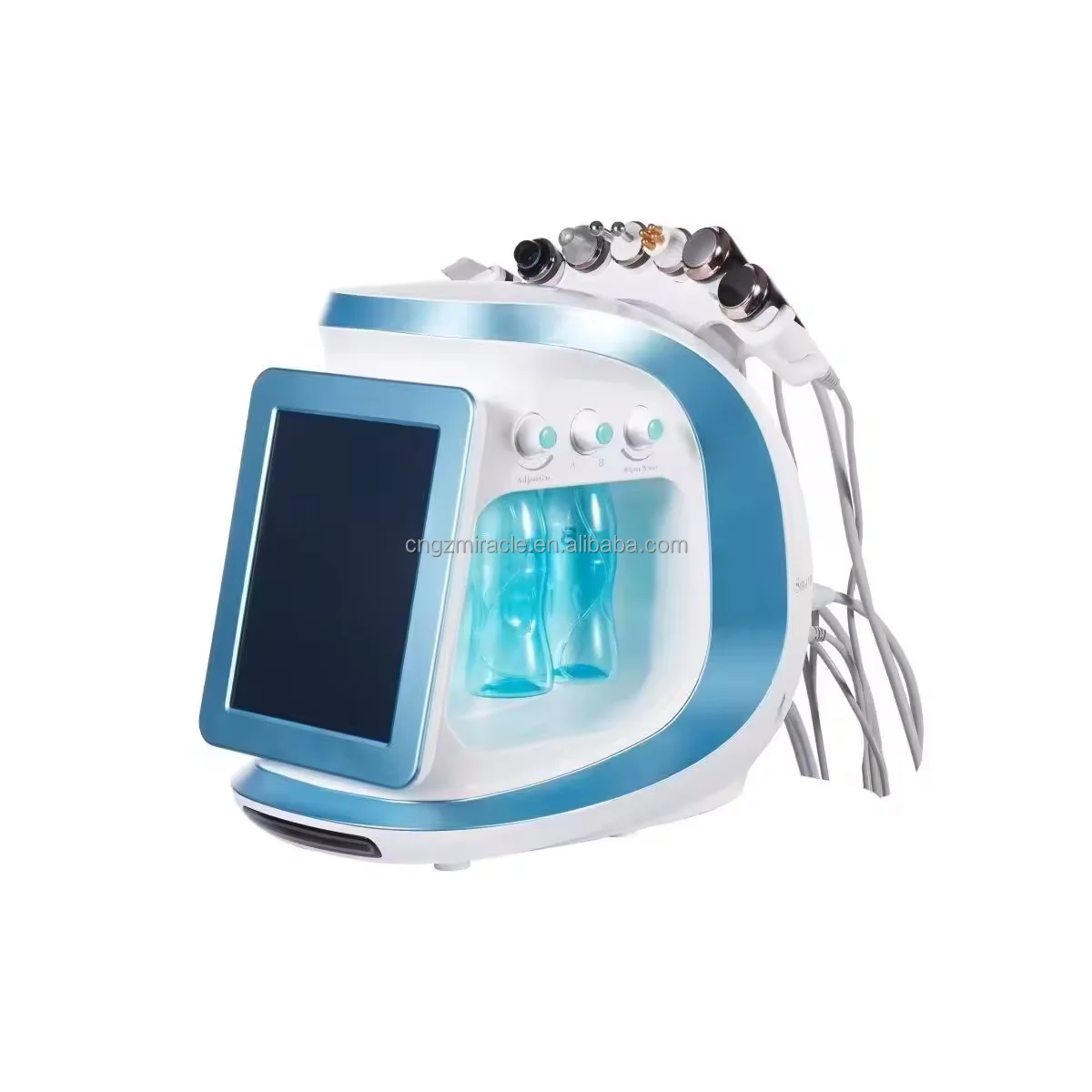 2024 New Design Second Generation Smart Ice Blue Hydra Care Facial Device Skin Peel Remove Blackhead Microdermabrasion Machine