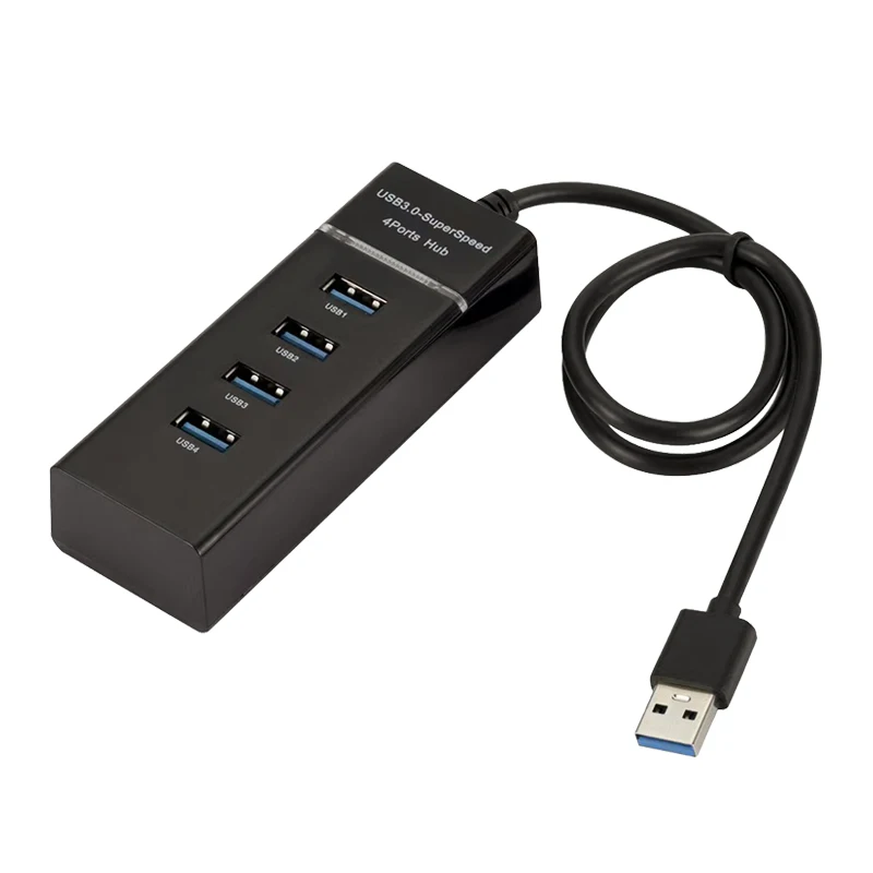 Высокая скорость 5 Гбит/с USB 3 0 стабильная передача 1 в 4 Выход концентратор порта Hub разветвитель