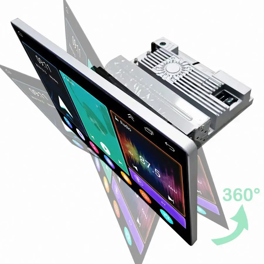 13 Inch Car Multimedia Player GPS RGB Functions 2+32GB Android Radio 2000*1200 Resolution Touch Control Split-Screen Function
