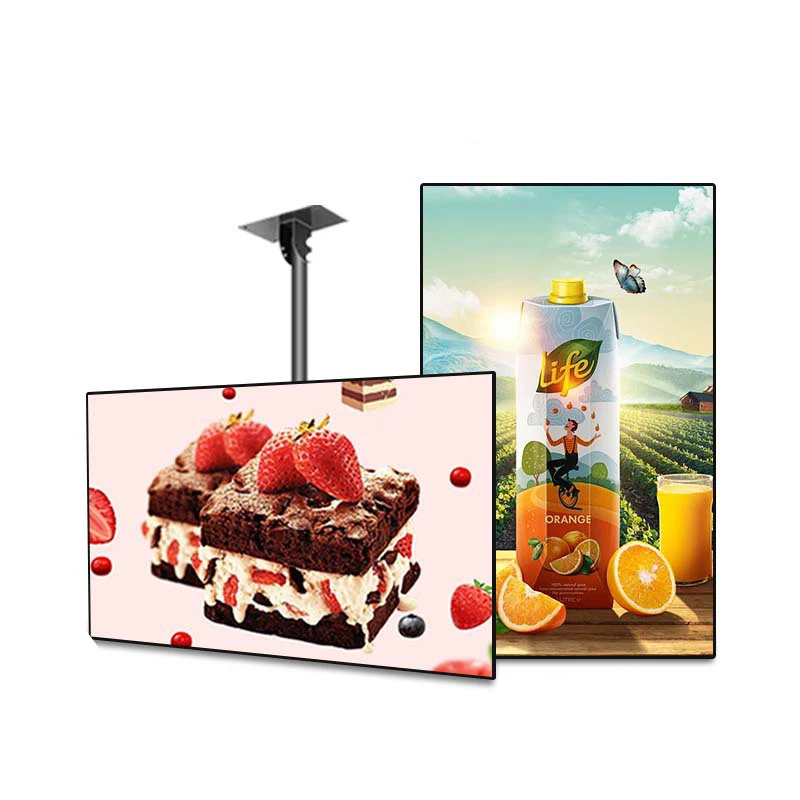 Factory Price Customized HD 4K 32 55 65 75 85 Inches Advertising Playback Equipment Lcd Advertising Monitors Advertising Screen