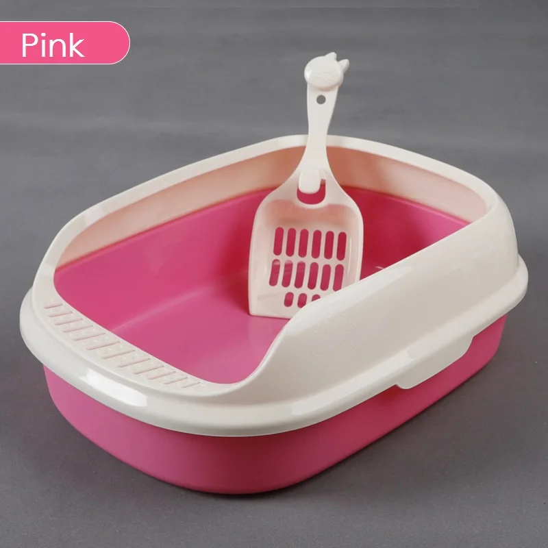 Оптовая продажа, пластиковый большой туалет для кошачьего туалета