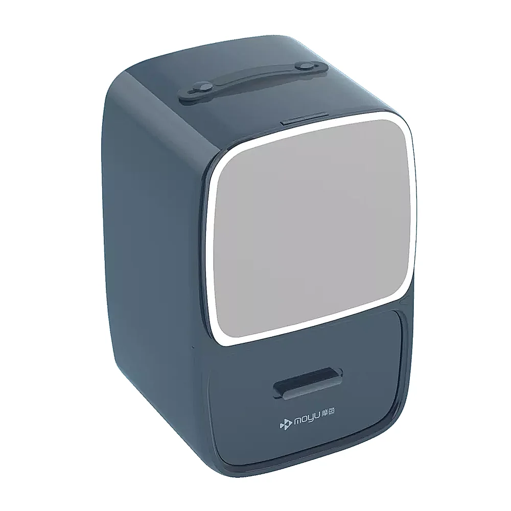 Table Top Home Hotel Bar Skincare Makeup Mirror Beauty Fridge Mini For Cosmetics