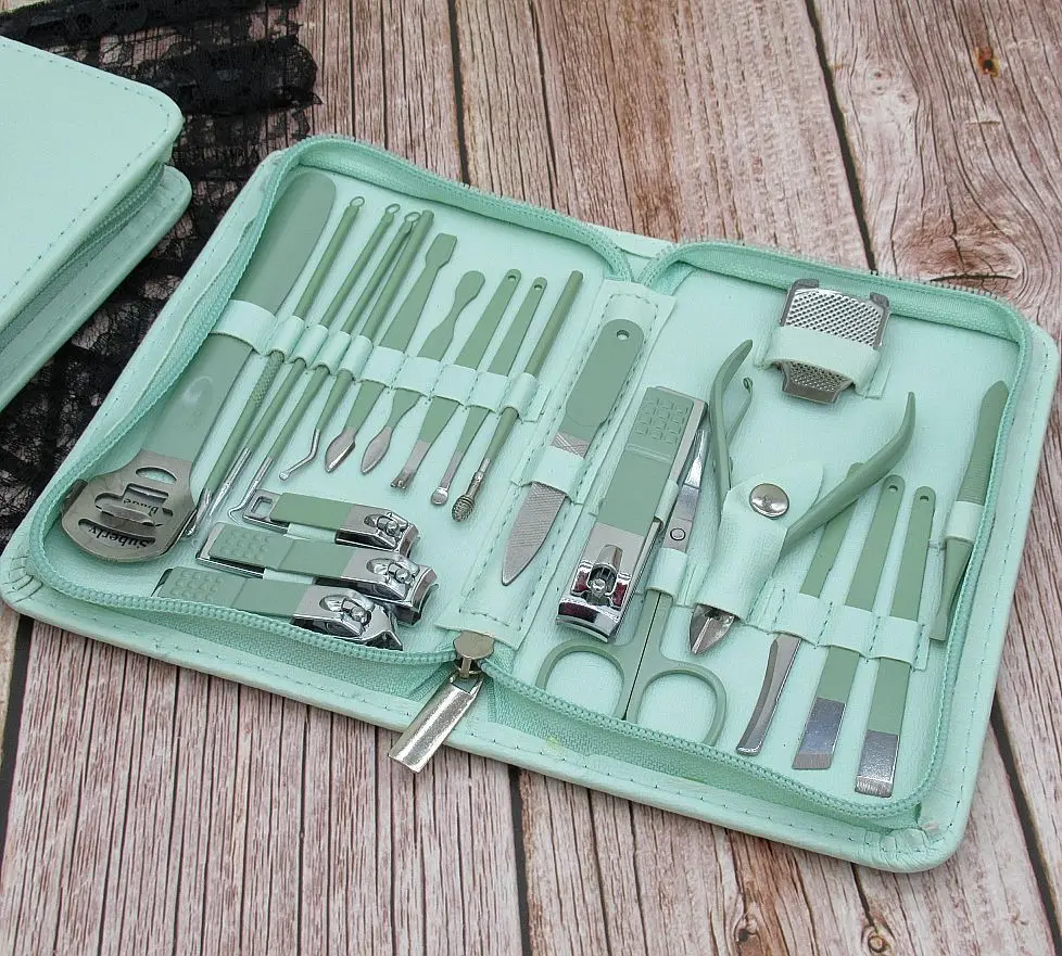 JINGWE Nail Clipping Set Spot Manicure Clipper 18 Pieces