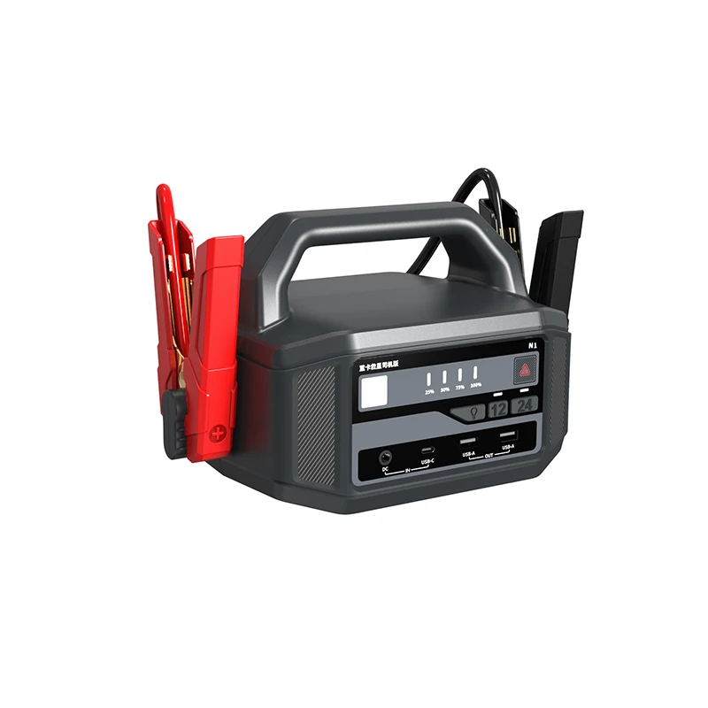 43400mAh customize emergency car workshop lithium battery charger and jump starter 12v/24v