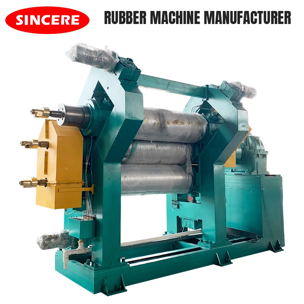 
high precision rubber sheet calendering line with CE ISO 