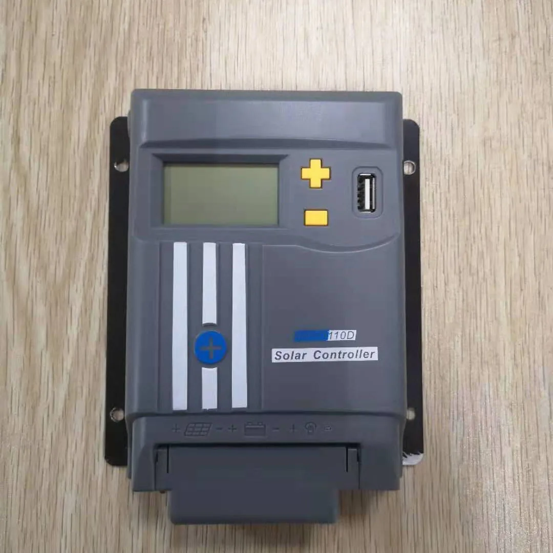 Двойной USB дизайн 10A Bluetooth солнечное зарядное устройство контроллер с ЖК-дисплеем