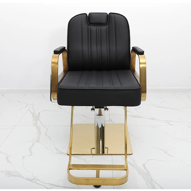 Professional Custom Cheap High Elastic Cotton Leather Metal Stand for Salon Furniture Barber Chair