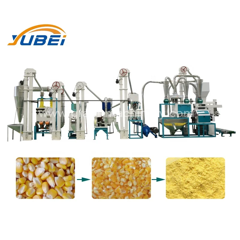 2022 new good sale in Ghana  Corn Powder Milling Machine maize flour mill machine