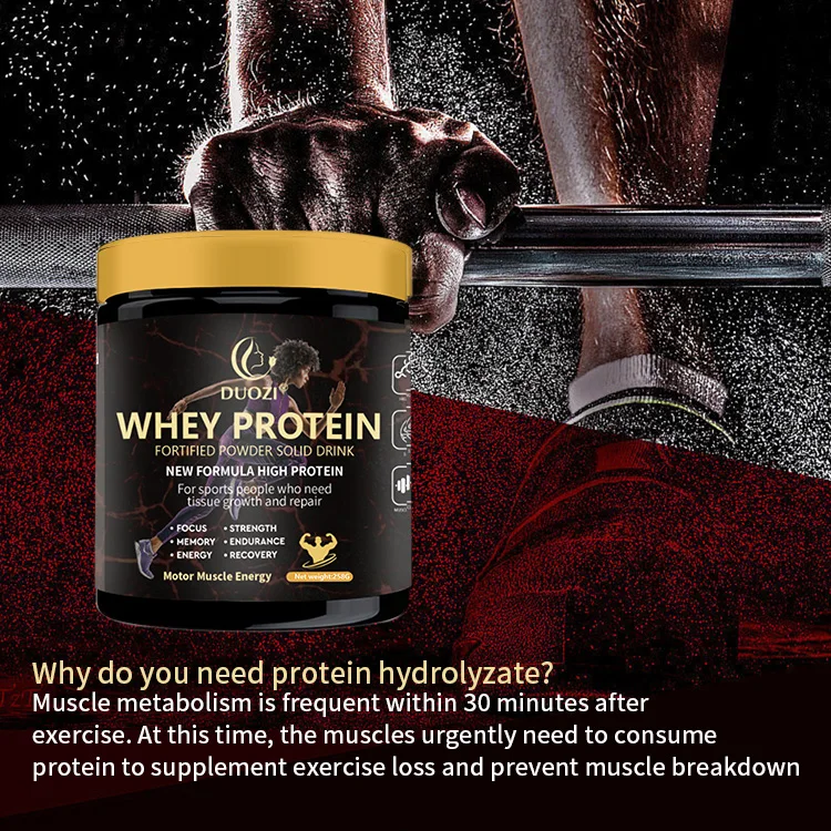 OEM Spot Whey Protein Powder Fitness Muscle Building Strengthening Nutrition Whey Protein Powder