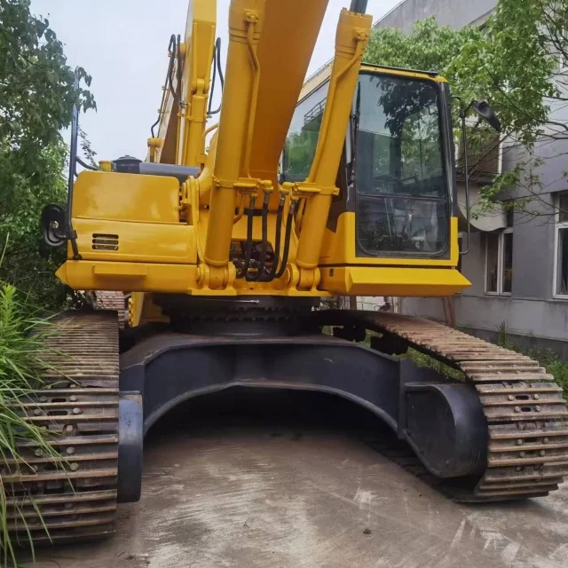 В наличии лучший завод японский оригинальный Подержанный PC400-7 тяжелый экскаватор дешевая распродажа в Шанхае