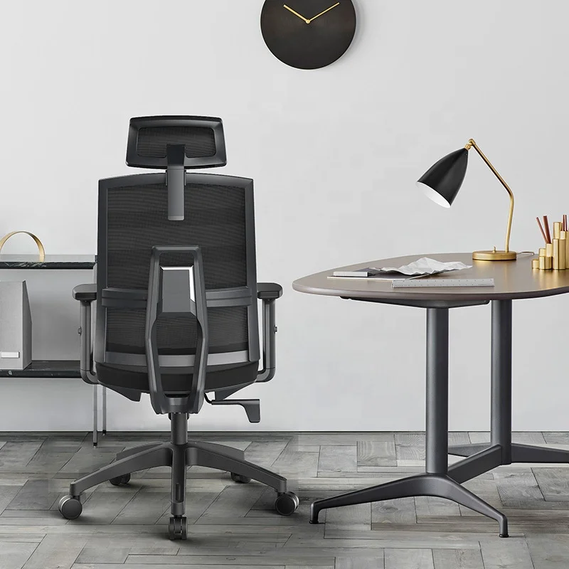 UP&DOWN backrest full ergonomic office computer mesh chair with high back multifunction adjust working chair for office