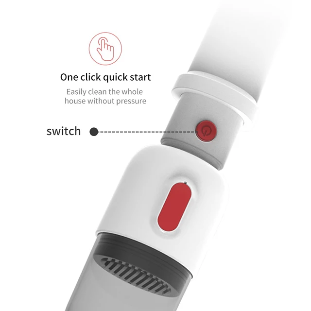 Huabao bagless cyclone vacuum cleaner brushes portable vacuum cleaner wireless