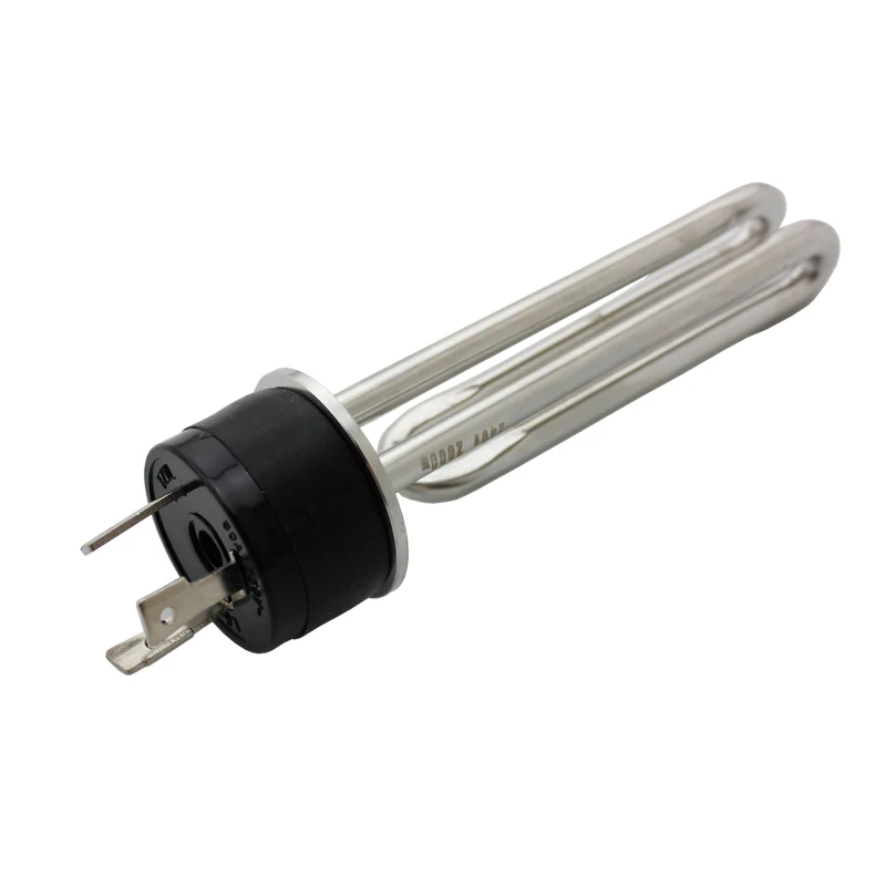 Customized Electric Tubular Brass Heating 1' Npt Flange Immersion Heater Element