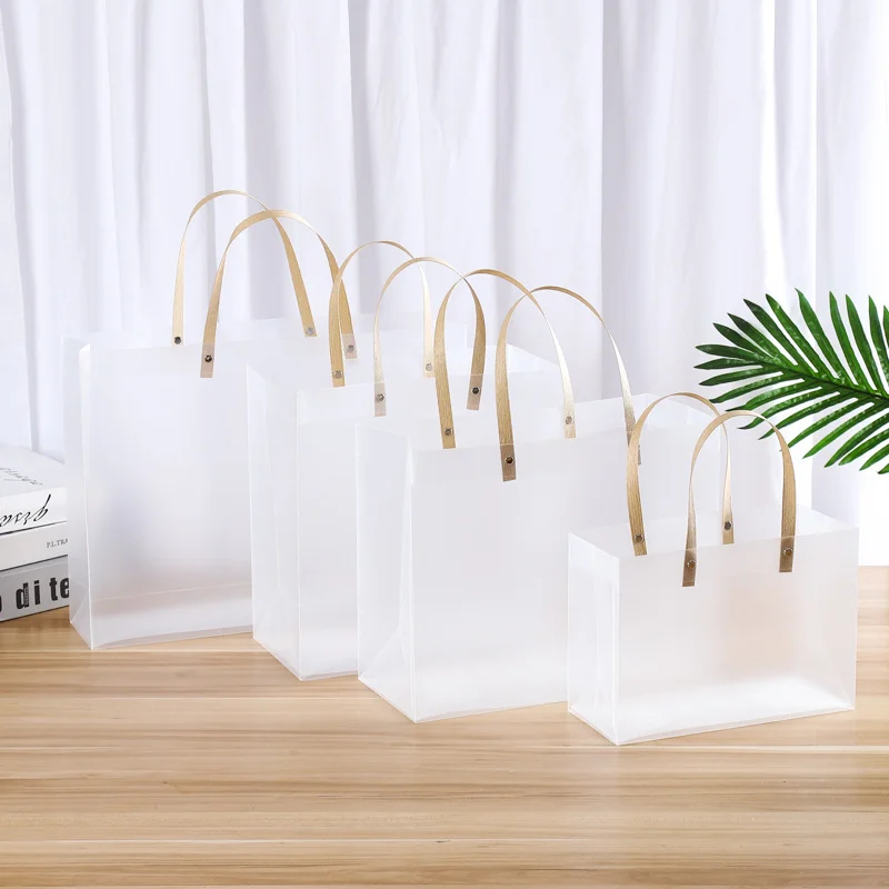 Wholesale PVC clear waterproof gift customized bags