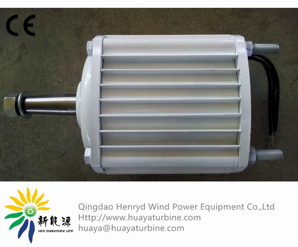 HENRYD 1000W wind mill 24V 48v 120v 240v Horizontal Wind Turbine Generator 1KW