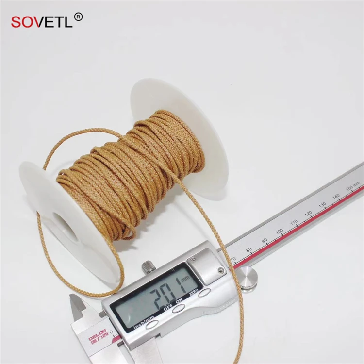Customized Temperature Resistant 600 Degrees Fireproof Flame retardant High Strength High Mould Super Fiber PBO Rope