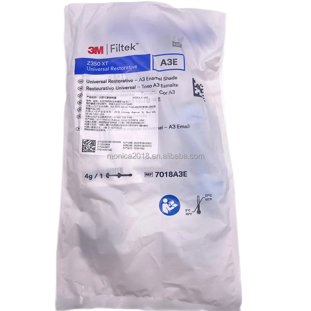 China Wholesale Dental Products Dental composite Materials universal restorative resin Dental Light cured composite resin Z350XT