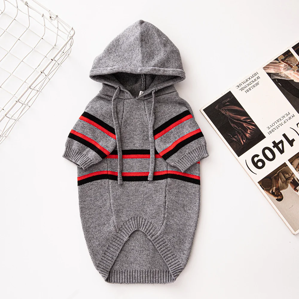 HIgh Quality Dog sweater Luxury Autumn And Winter French Bulldog Schnauzer Chihuahua Dog Clothes for Small Puppy
