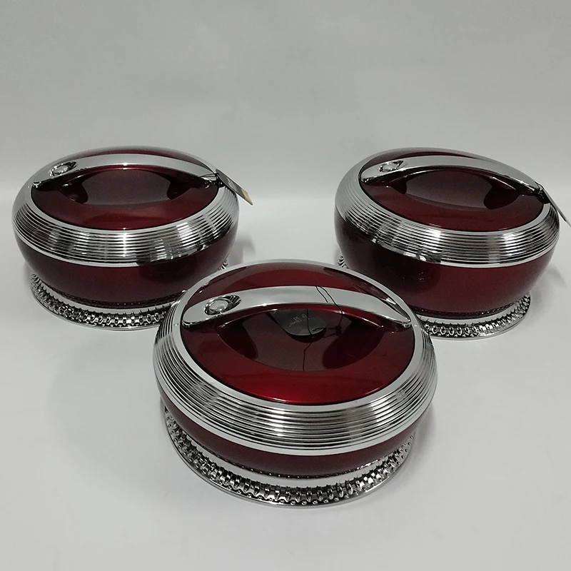 ABS Plastic Handle Food Storage Container Casserole Keep Warm Utensils With Lid