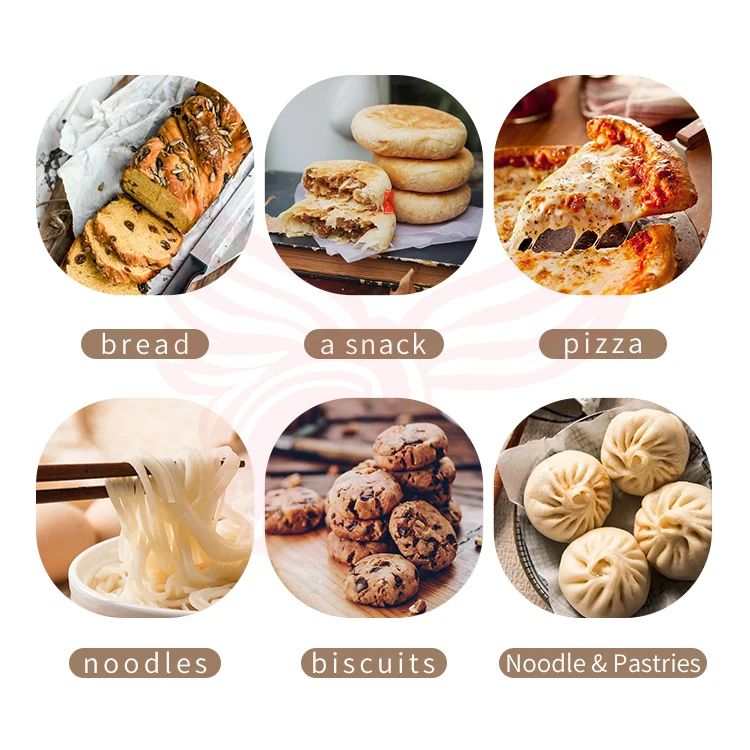 Flour Dough Mixer Commercial Flour Mixer Pizza Bread Production Line