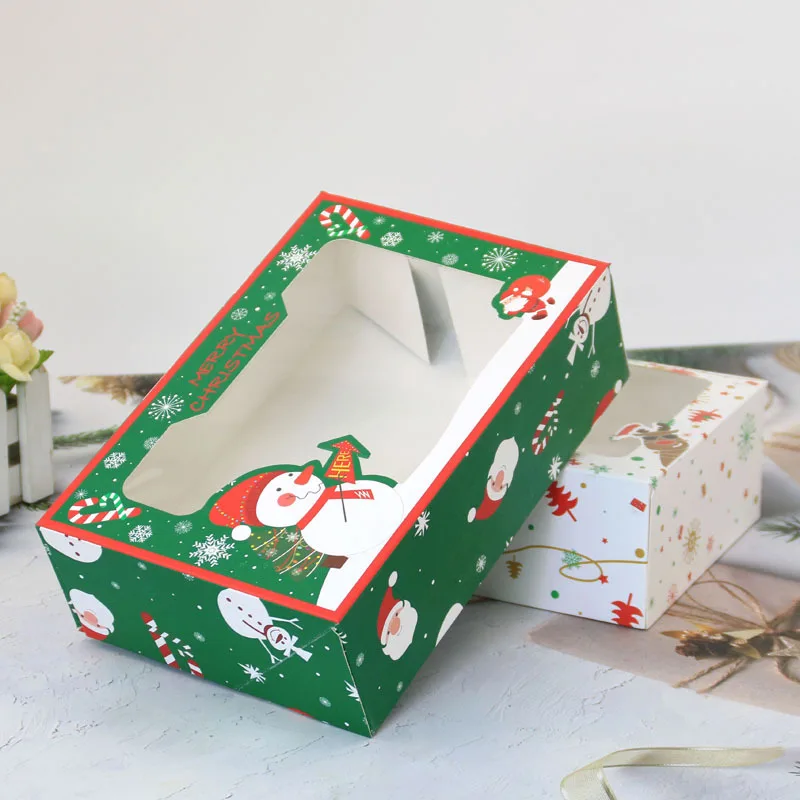 Christmas Boxes For Cakes Packing Box Mini Christmas Cake Box