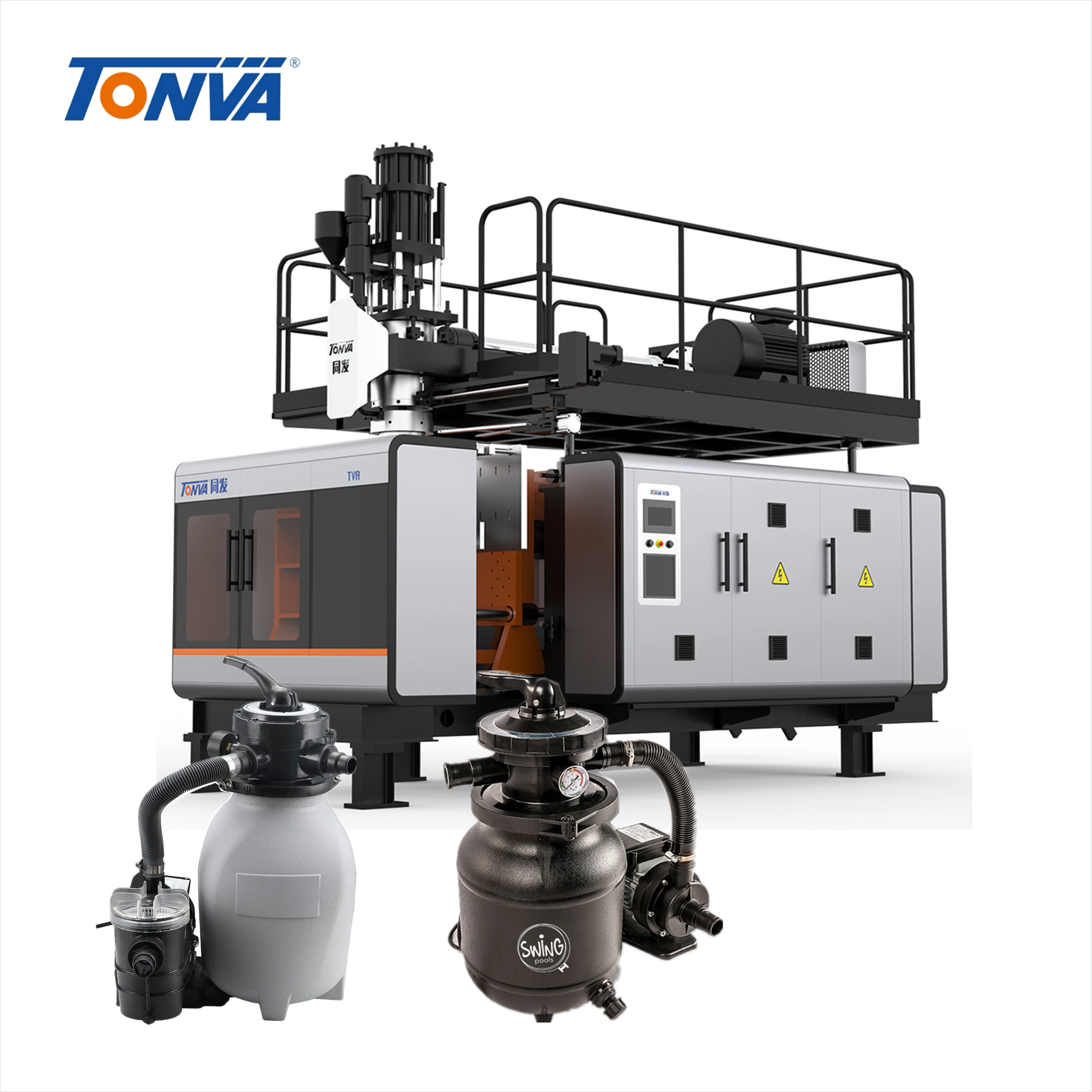 Hot Sale Plastic Making 20L Sand Filter Tank Extrusion Blow Moulding Machine