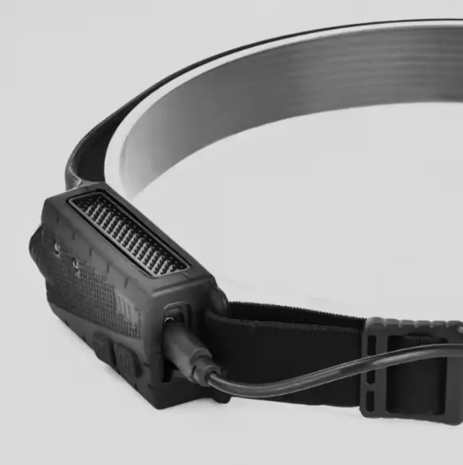 Rocking Induction COB Headlights Outdoor Riding Lights USB Night Run Silicone lights