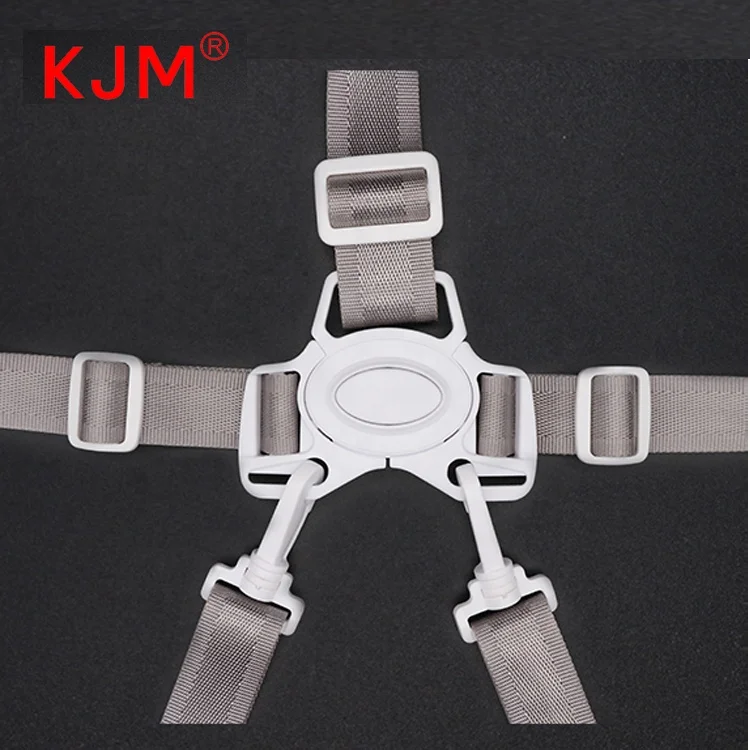 
KJM Customized Baby Stroller Pram High Chair 5 way Seat Safety Strap Belt Harness  (62596697145)