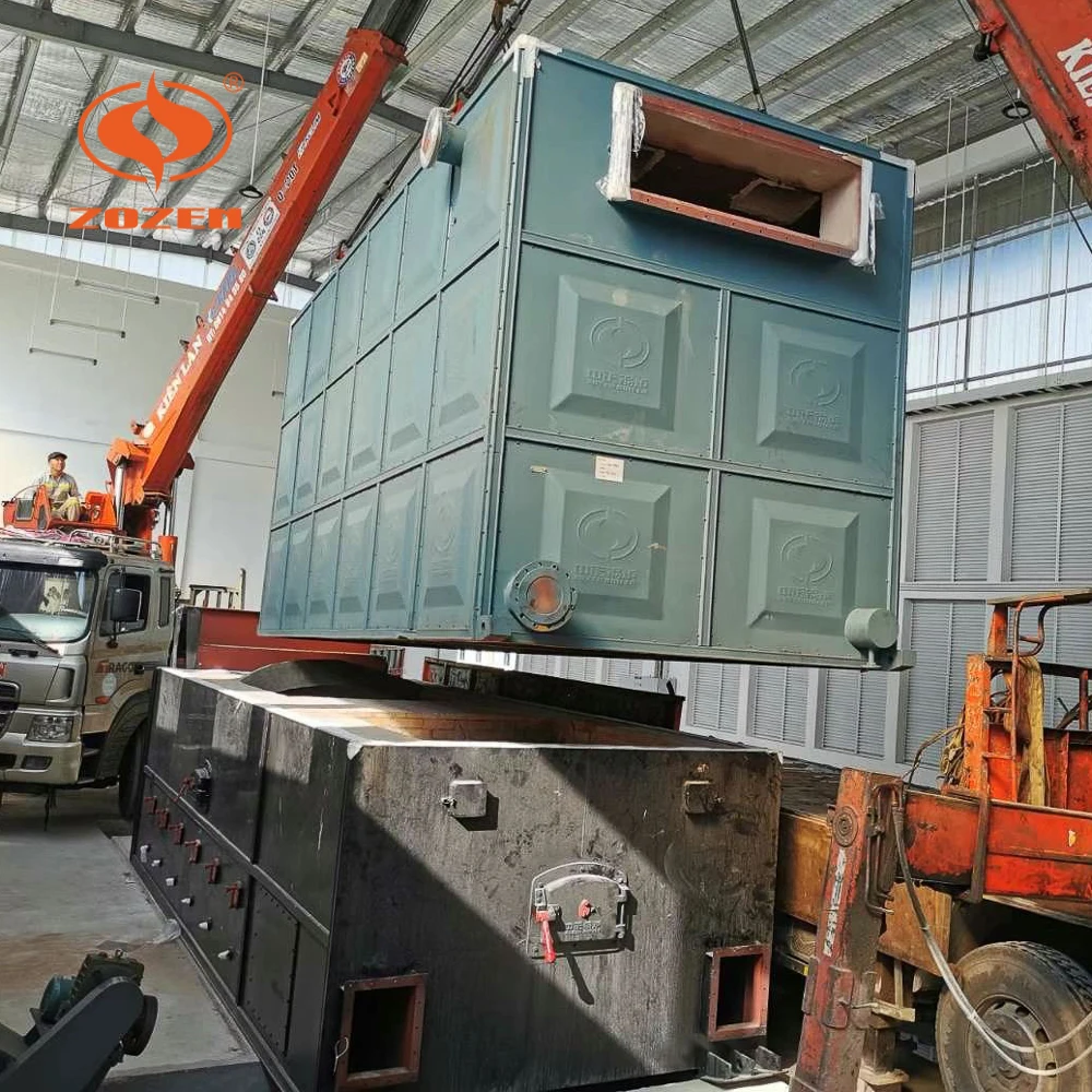 Horizontal Bituminous coal Fired Thermal Oil Boiler For Construction Industry