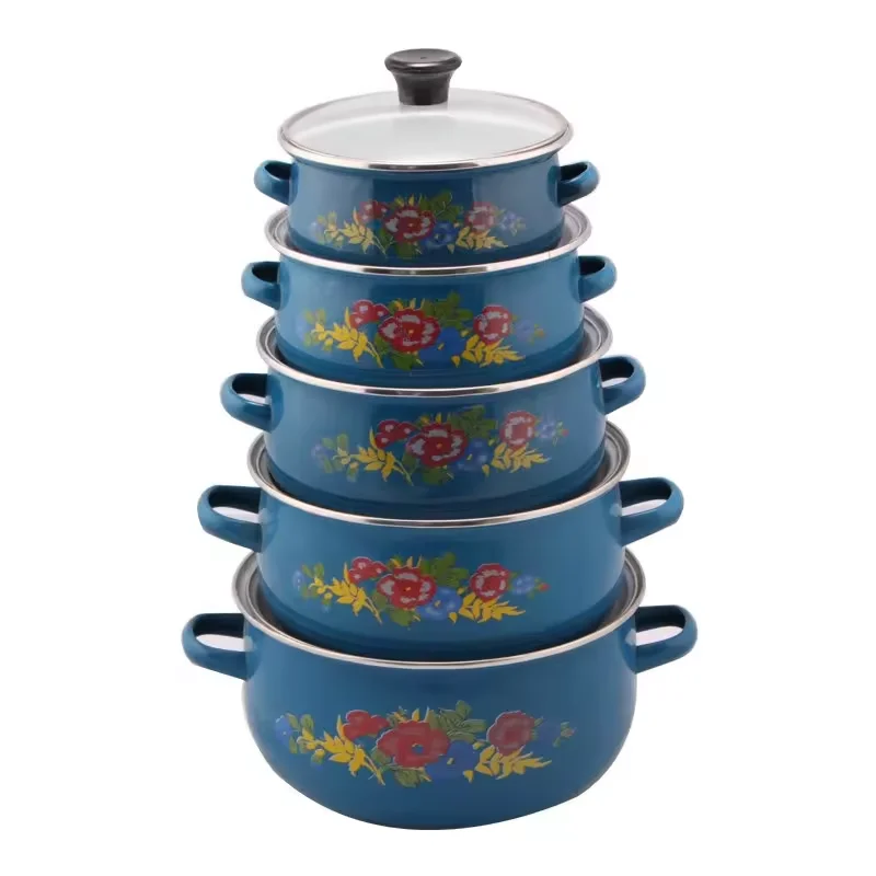 673DG 5 pcs set New Design  Series Product Kitchenware  Pot Casserole Set  Casserole Pots