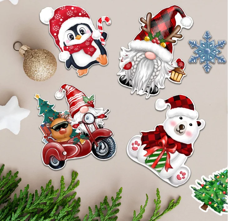 Oem Fridge Magnet Kit Magnetic Refrigerator Sticker Wholesale Christmas Magnets