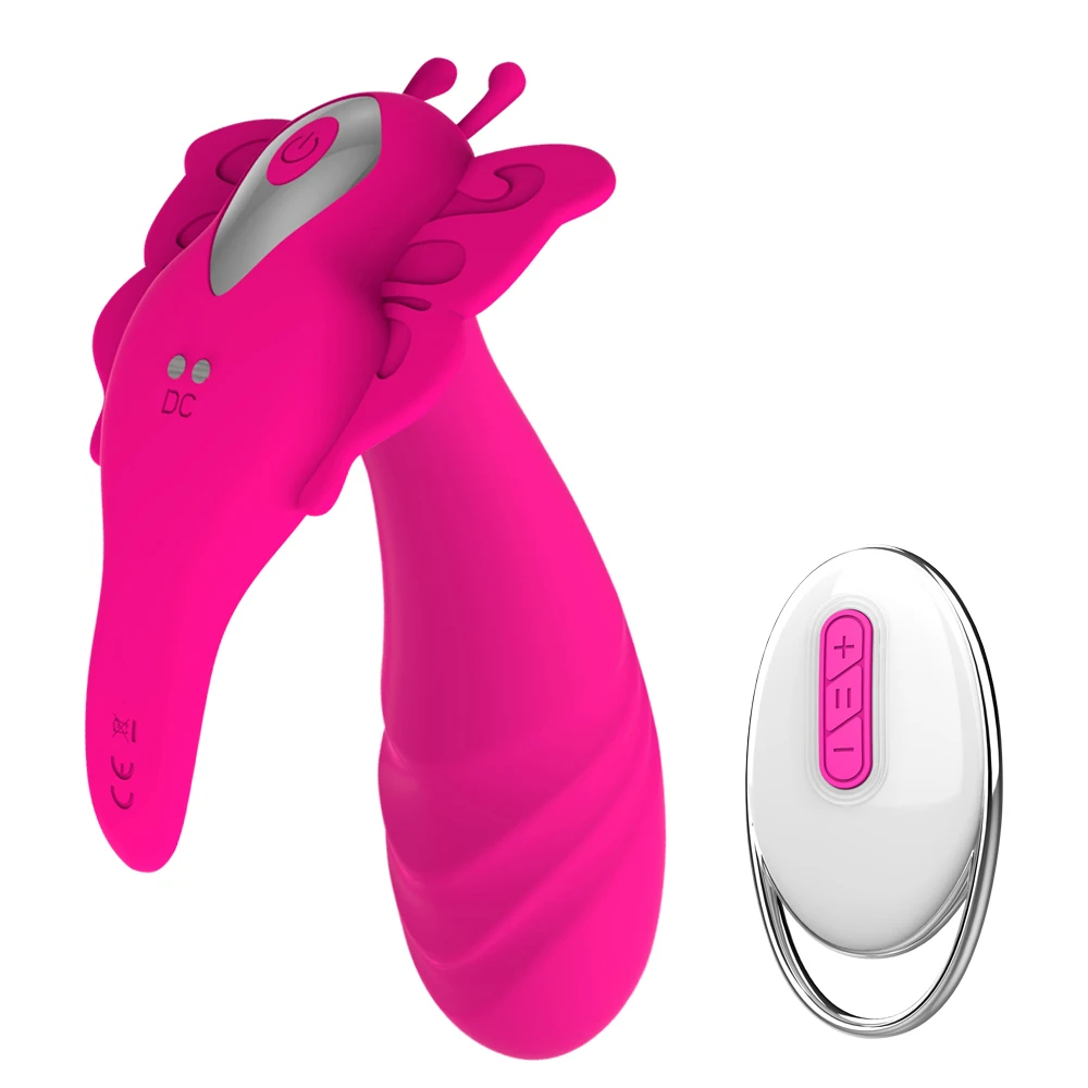 12 modes rechargeable wearable sex toys women butterfly clit massage panty dildo vibrator sex toys for women