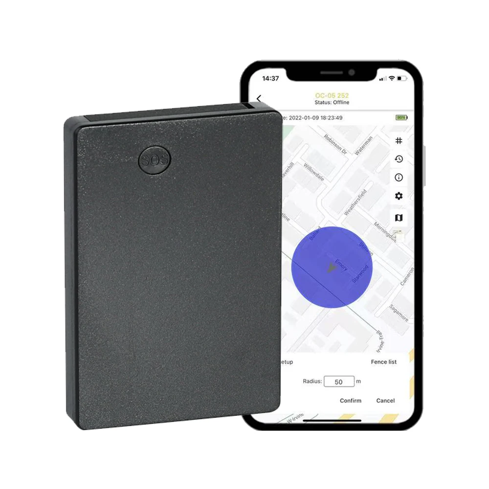 OC-01 Wholesale GPS tracker personal car portable 4g wireless charging device with sos button portable gps Tracker