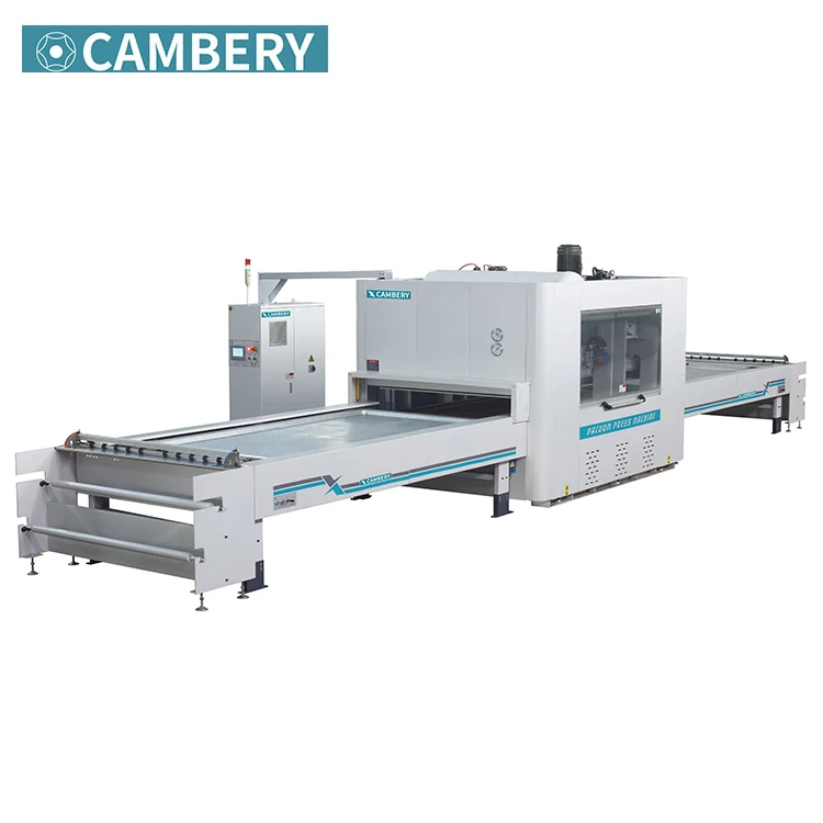 Двухстанционный вакуумный мембранный пресс машина для ламинирования дверей ПВХ шпон два стола вакуумный мембранный пресс машина