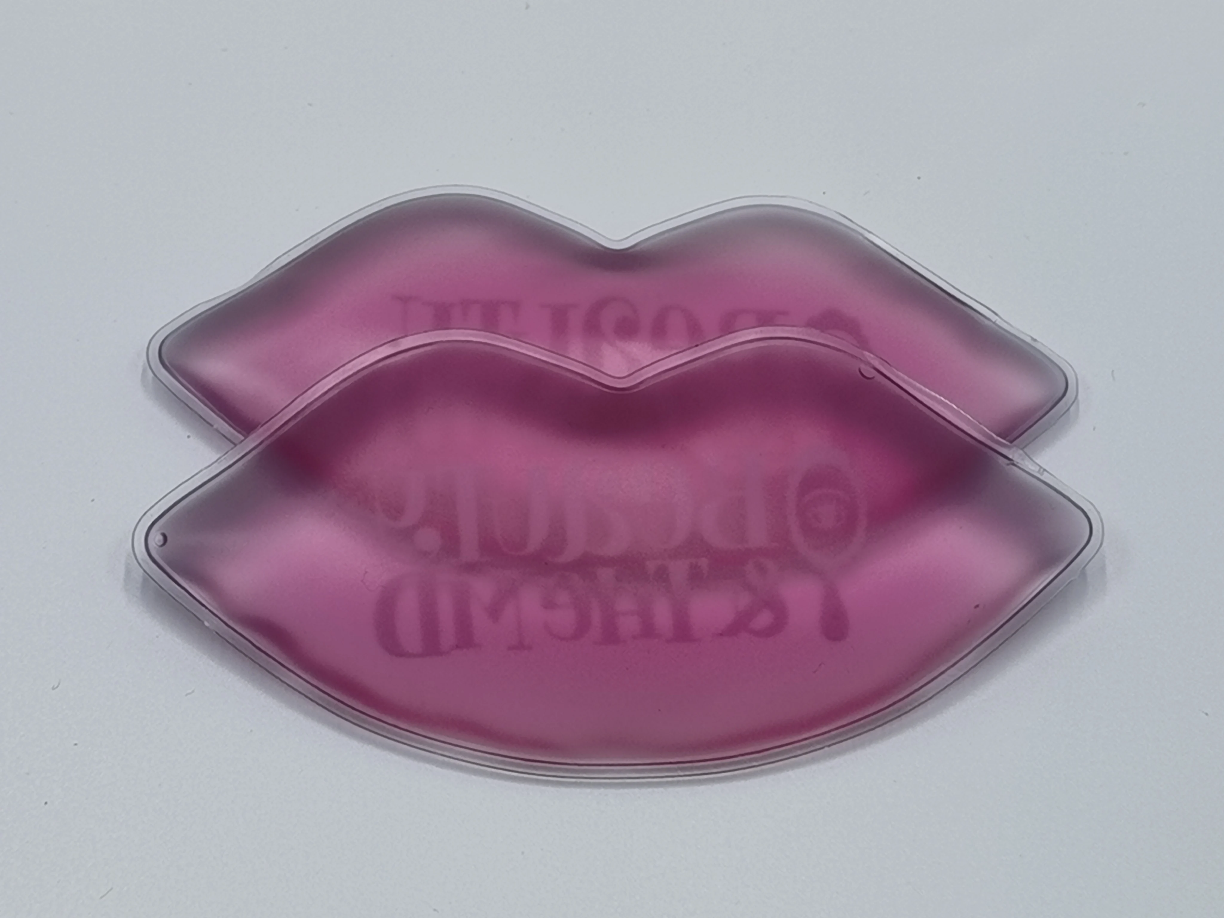 Lip shaped ice pack creative gel cooling ice stick PVC hot and cold compress stick Lip patch