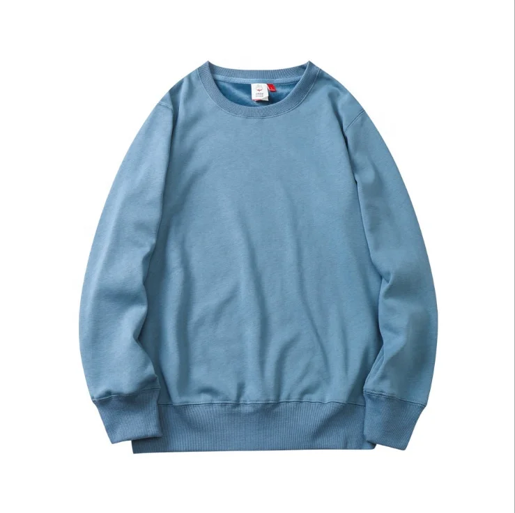 long sleeve Crewneck Hoodie Plus Size Solid sublimation hoodies