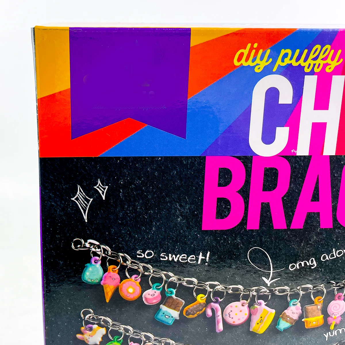 New Arrivals Cartoon Kids Craft Set DIY Gift Box Fantasy Girls Bracelet Charms Bracelets Making Kit