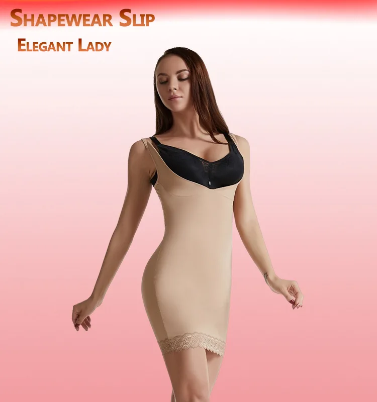 High Quality Body Shapewear Dress High Resilience Skin-friendly Perfect bodysuit casual dress for women