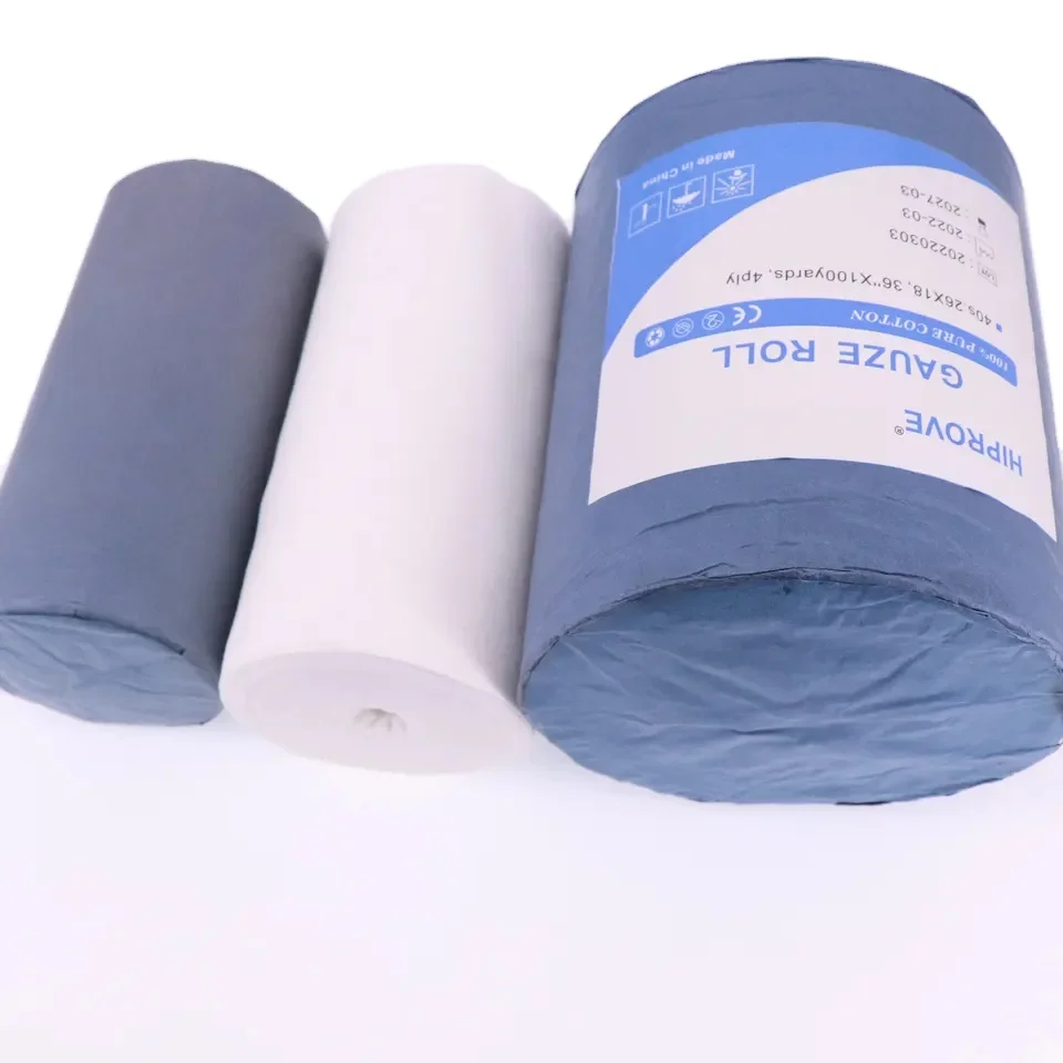 Surgical Sterile Medical Absorbent Cotton Jumbo 90cm x 100m 100 Yards Gauze Roll Bandage