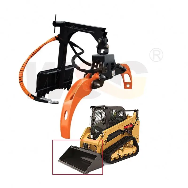 Wheel Loader Accessories Forestry Slasher, Hydraulic Mulcher Forestry Mulcher