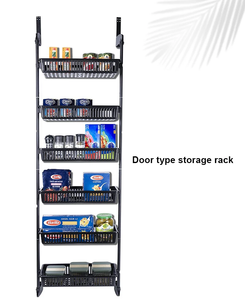 Six layer shoe hanging shelf bathroom home organizer shower hanging basket Kitchen bathroom shelving