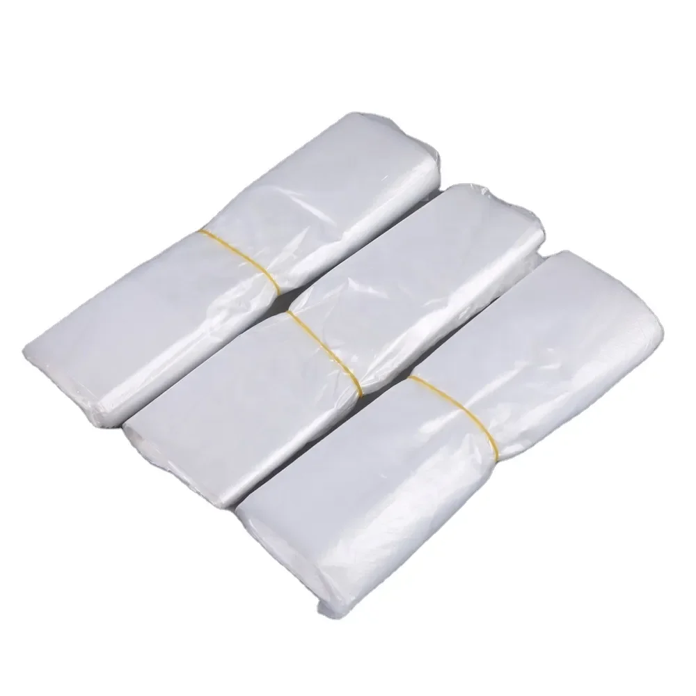 Custom Logo Printed Packaging Bags Agricultural Harvesting Packing T-Shirt Vest Bag Reusable Plastic Package