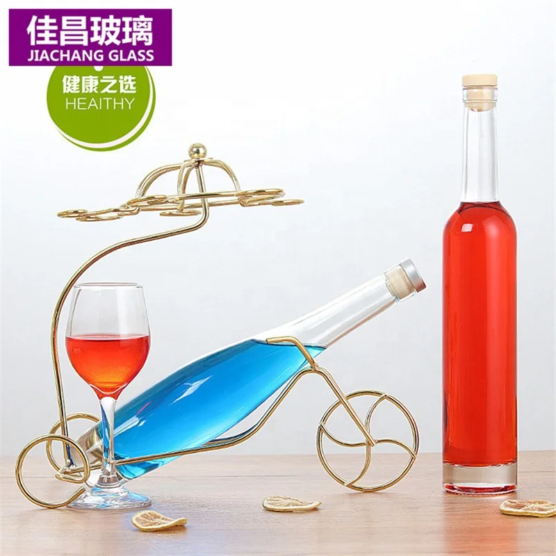 Wholesale 150ml 275ml 375ml 500ml Empty Whiskey Bottle Cocktail Wine Bottle Custom logo