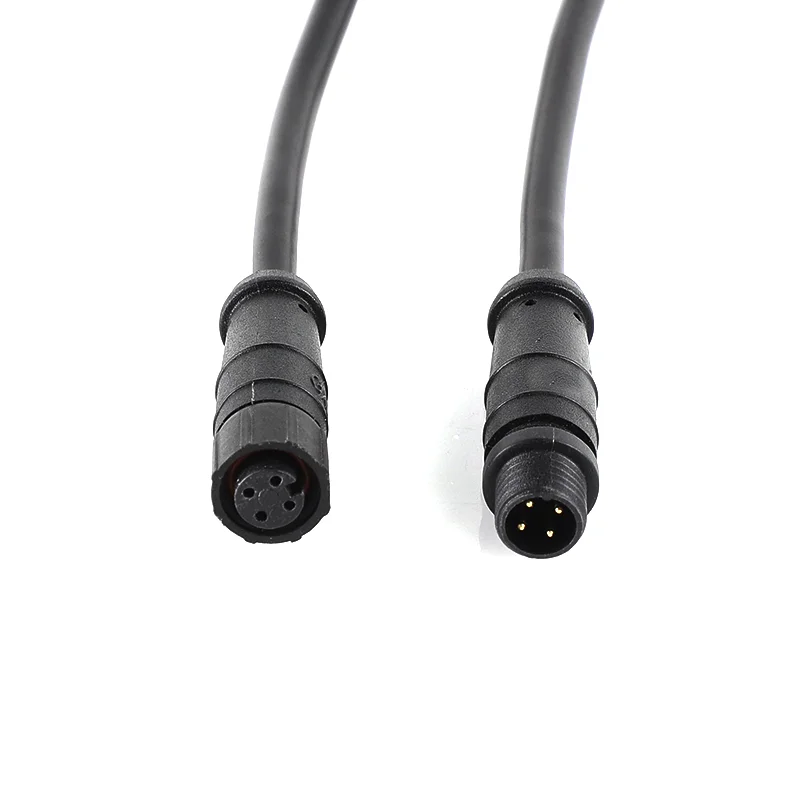 M8 Waterproof Connector 3 4 5 Pin 3 Core IP65 IP67 IP68 Male Female Plug LED Connector