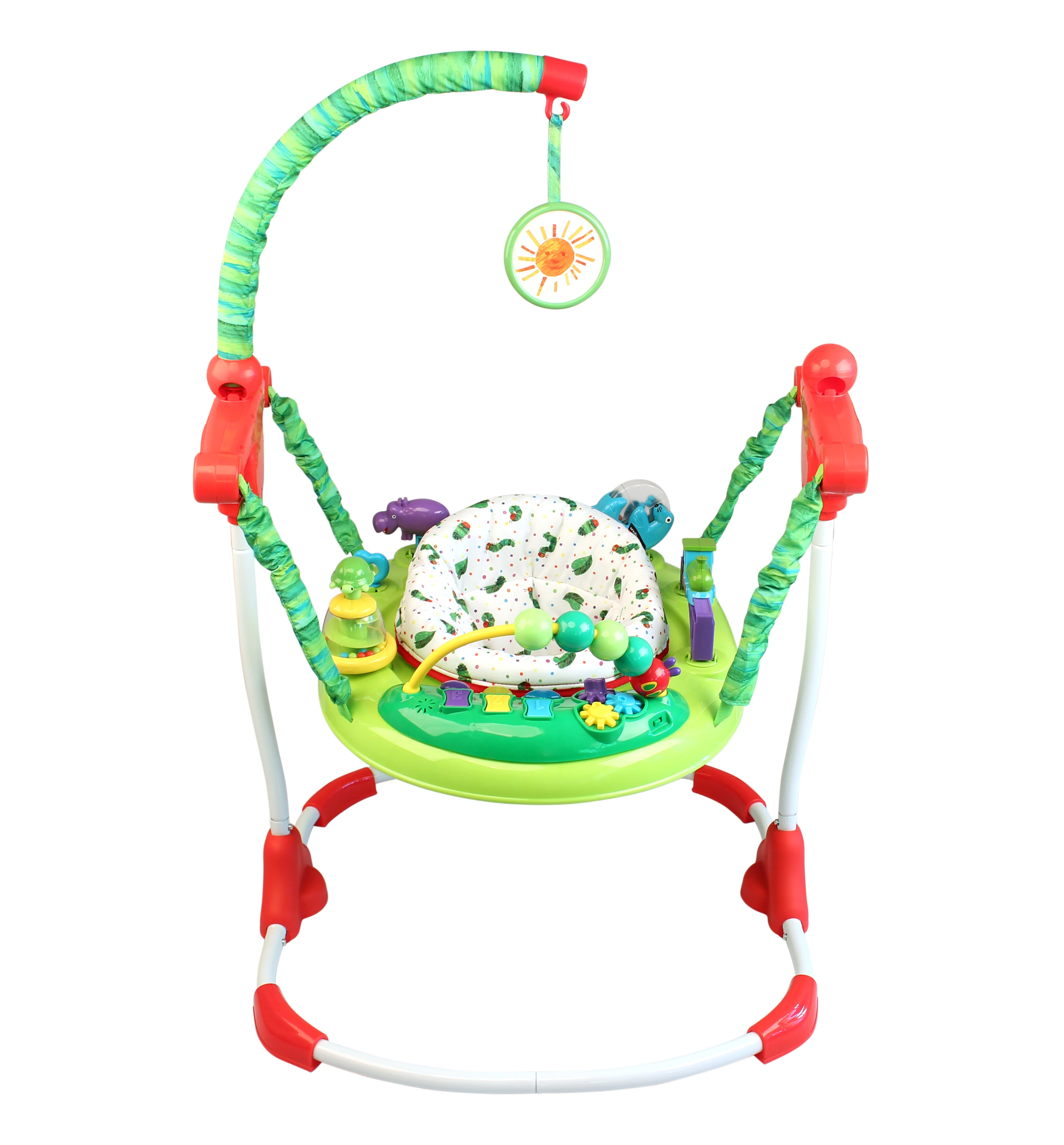 Creative Baby Hungry Caterpillar Jumper for Baby with 10+ Activities Including Sensory Toys