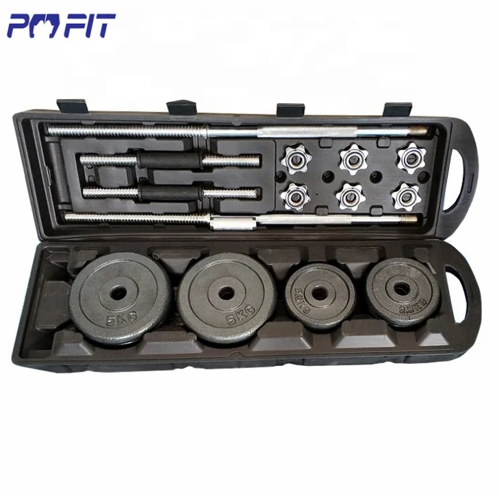 Hot selling adjustable weights 10kg 20kg dumbbell cast iron york power dumbbell