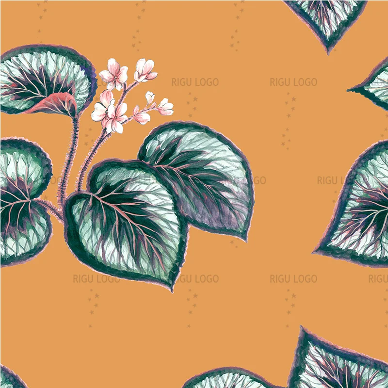 RIGU Textiles Now Trending Custom Challis Dirac Soft Colorful Somali Flower Digital 100 Rayon Printed Fabric For Dresses